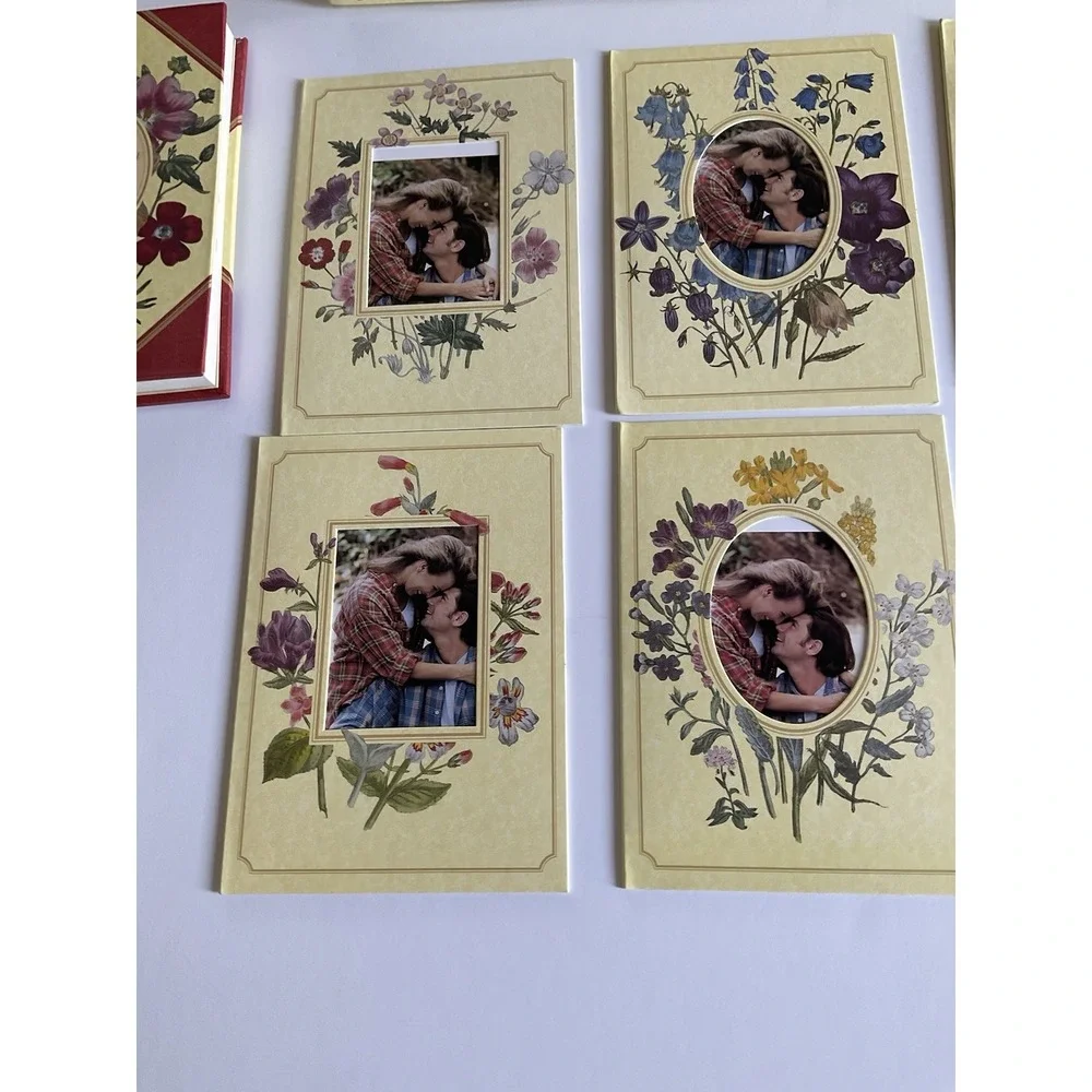Floral Celebrations Photograph Album Frames Box Set 1997 Waverly New